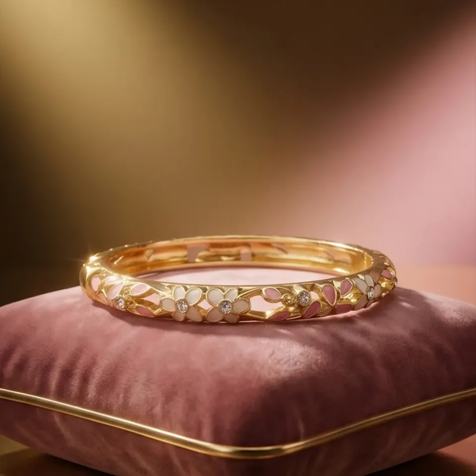 Bracelet Jonc FLORA