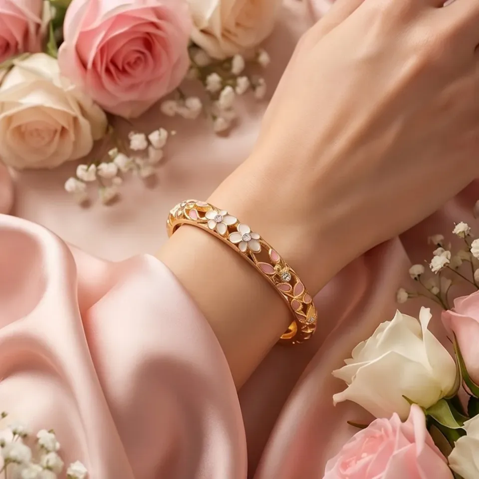 Bracelet Jonc FLORA — Photo 8